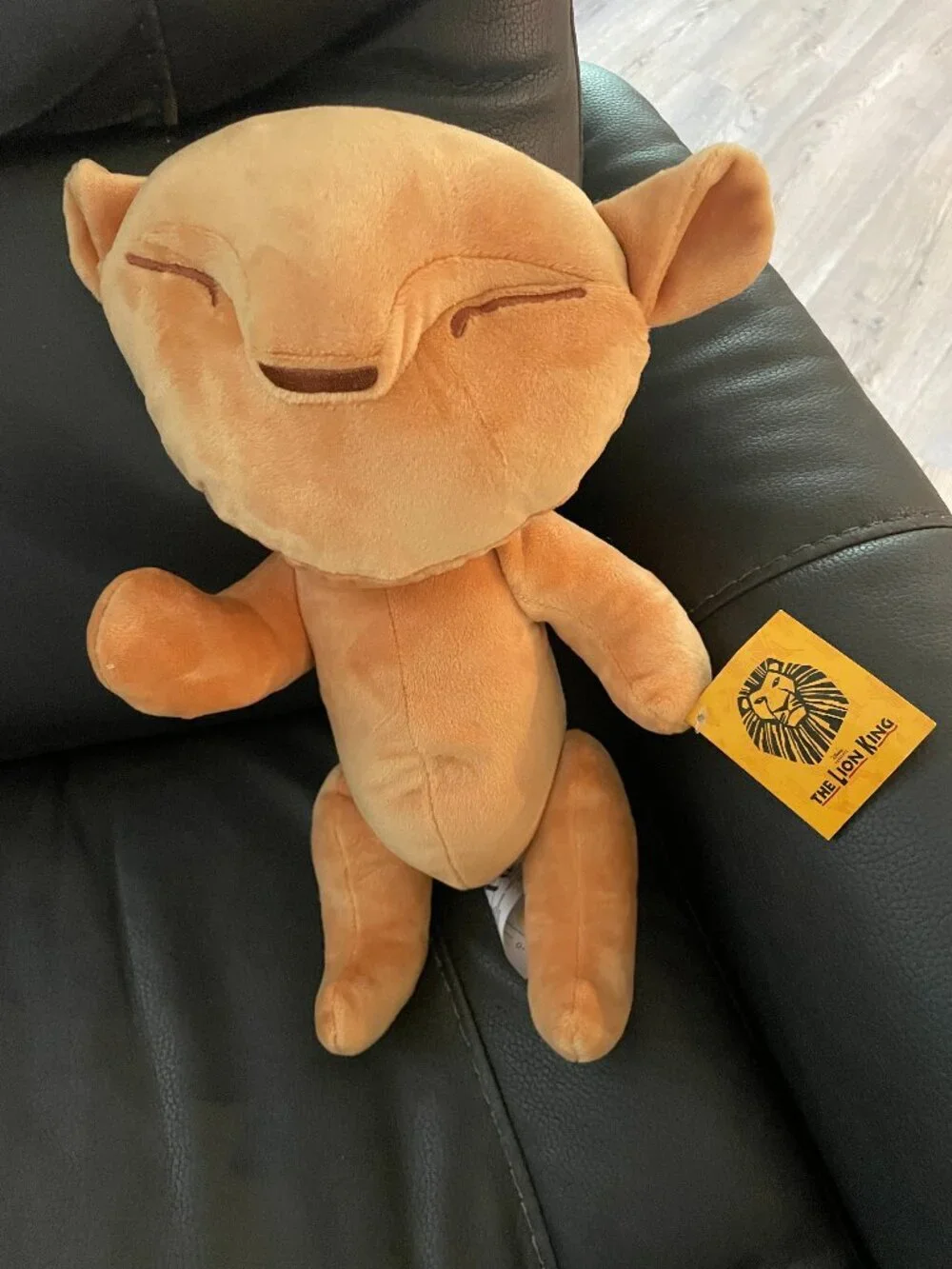 Disney Lion King On Broadway Baby Simba Plush W/ Moveable Arms and Legs 15